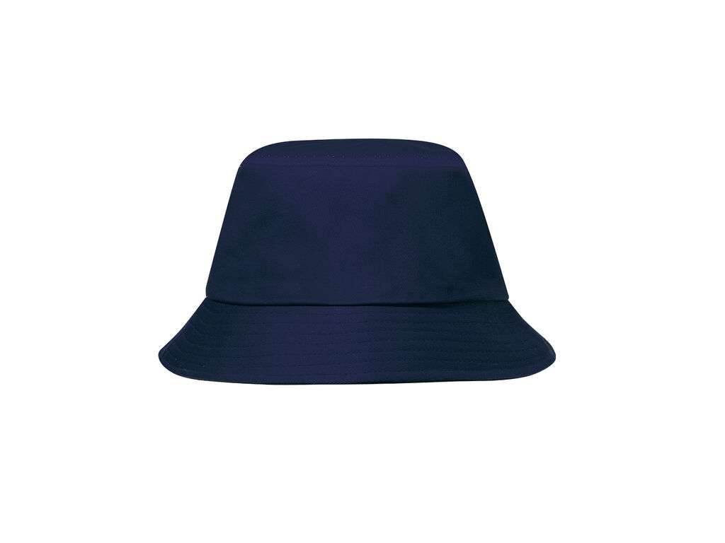 Gorro tipo bob de algodón transpirable con visera y ajuste