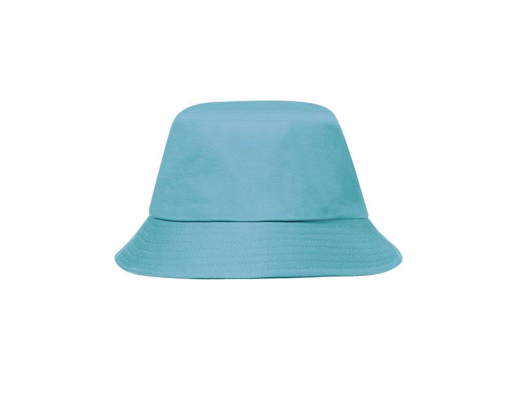 Gorro tipo bob de algodón transpirable con visera y ajuste