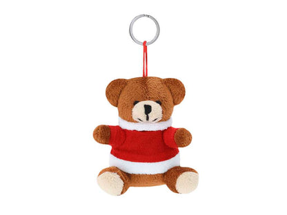 Llaveros Peluche Navideños Renos, Muñeco de Nieve y Oso