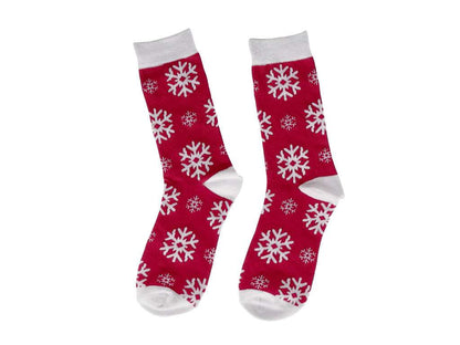 Calcetines Navideños Suaves en Bola de Navidad Transparente