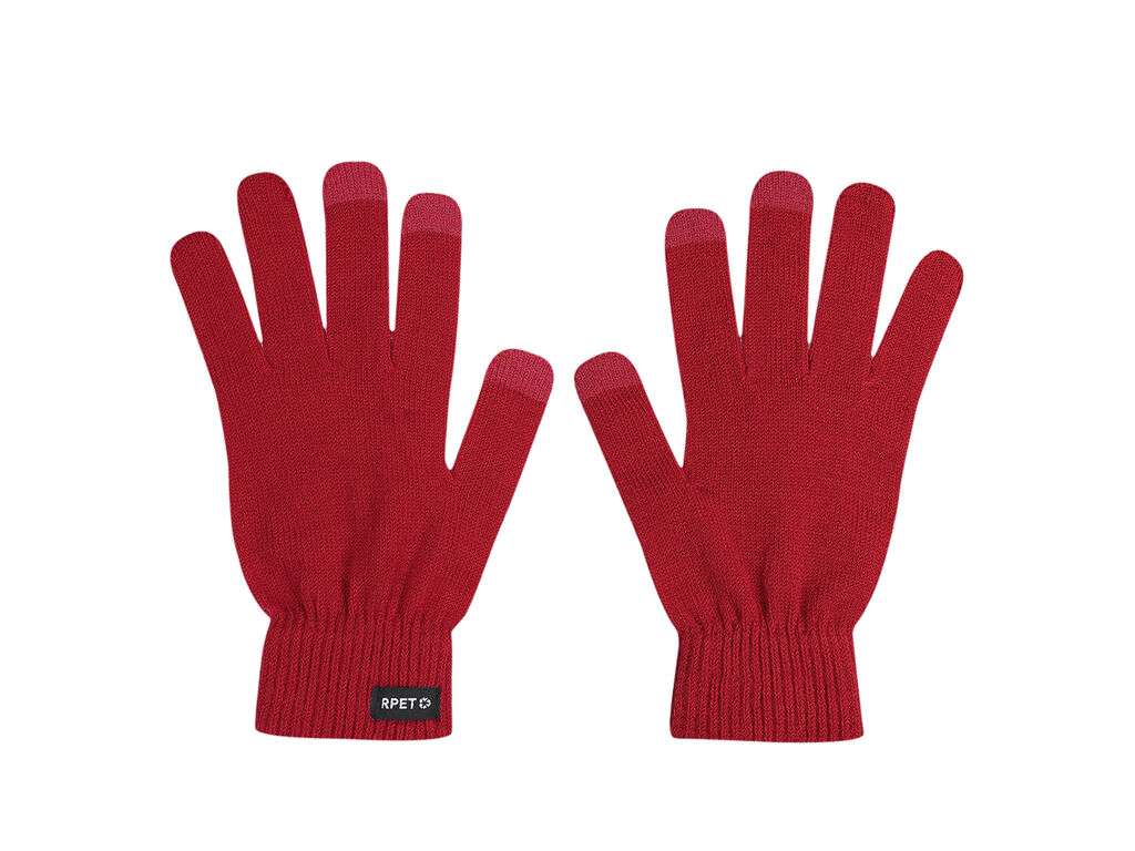 Guantes Brolyn de tejido RPET reciclado con función táctil