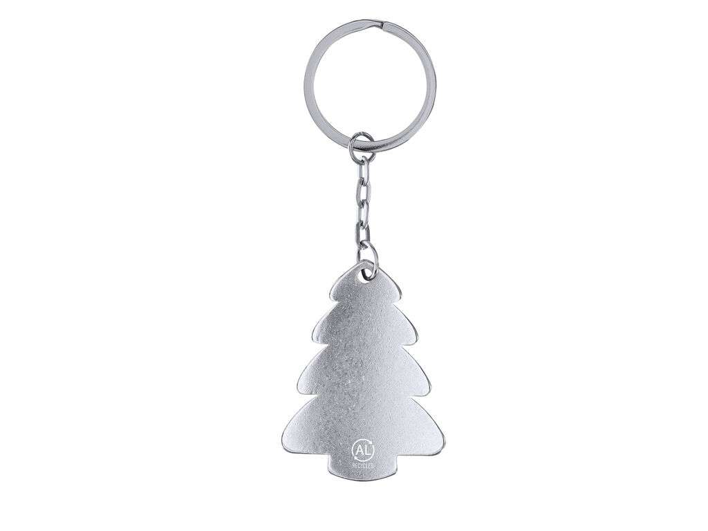 Llavero Árbol de Navidad en Aluminio Reciclado con Certificación GRS