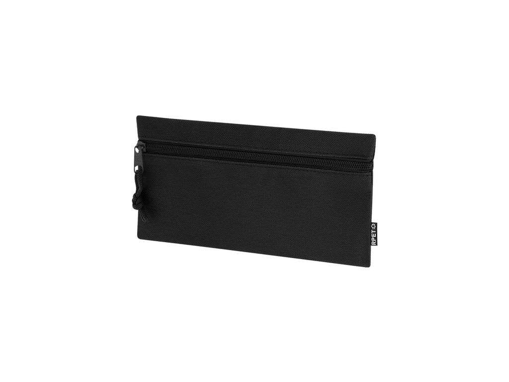 Estuche RPET 600D sostenible con cremallera y cordón a juego