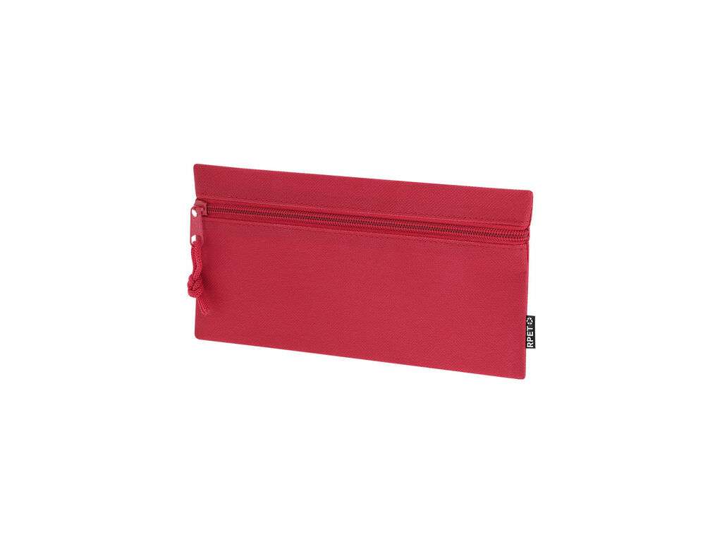 Estuche RPET 600D sostenible con cremallera y cordón a juego
