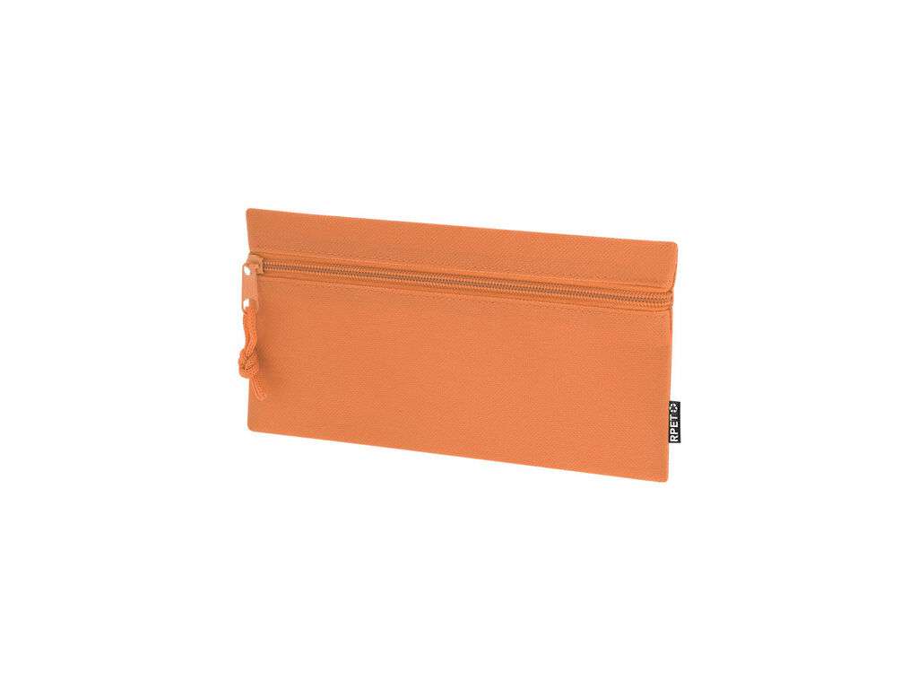 Estuche RPET 600D sostenible con cremallera y cordón a juego