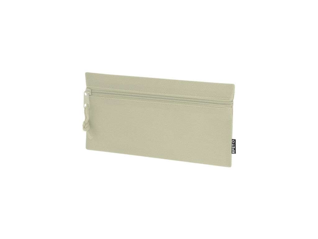 Estuche RPET 600D sostenible con cremallera y cordón a juego