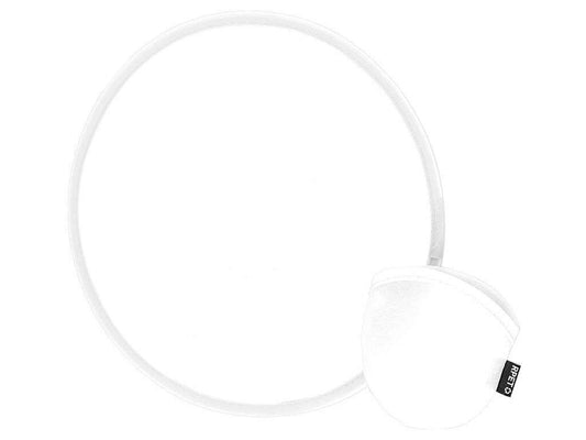 Frisbee plegable sostenible de RPET con funda compacta