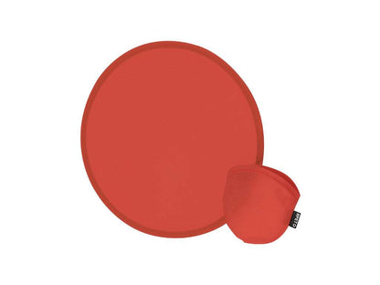 Frisbee plegable sostenible de RPET con funda compacta