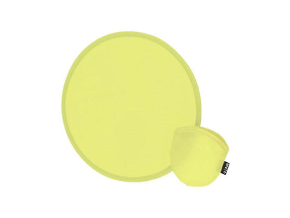 Frisbee plegable sostenible de RPET con funda compacta