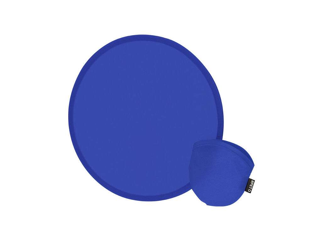Frisbee plegable sostenible de RPET con funda compacta