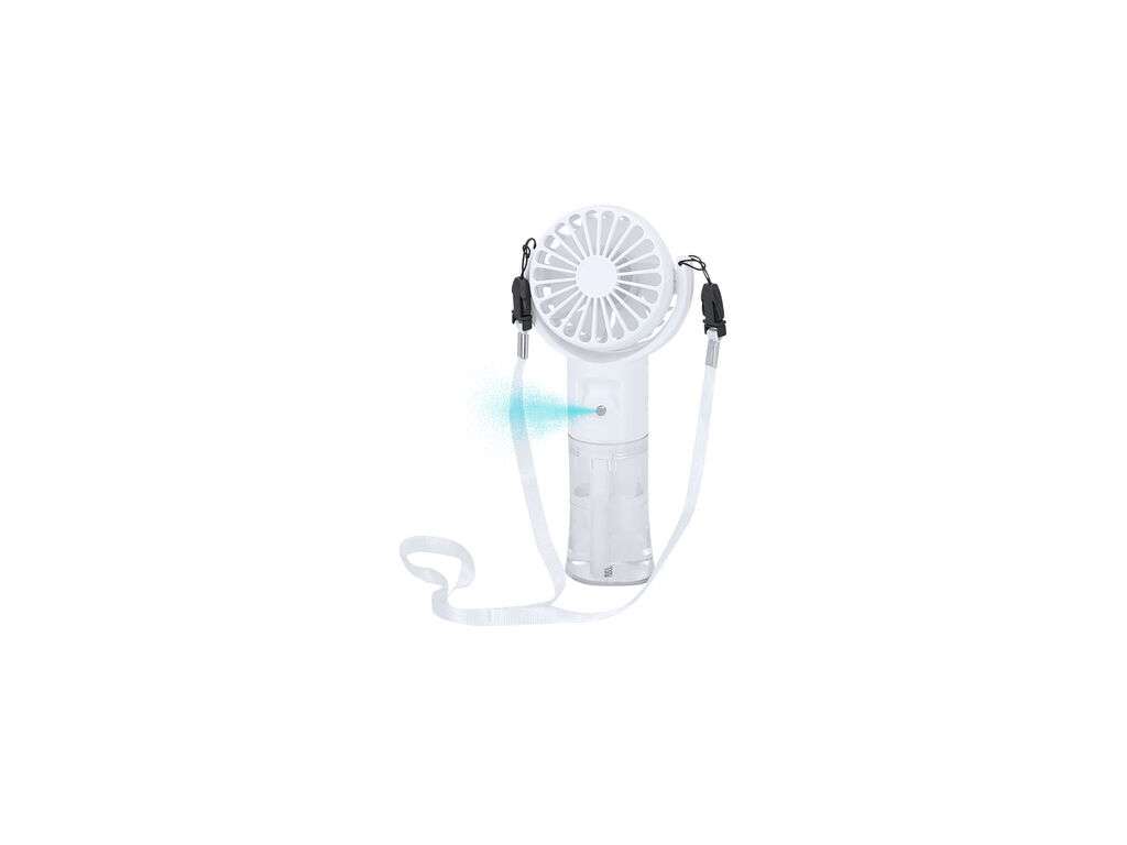 Ventilador portátil con vaporizador y batería USB-C integrada