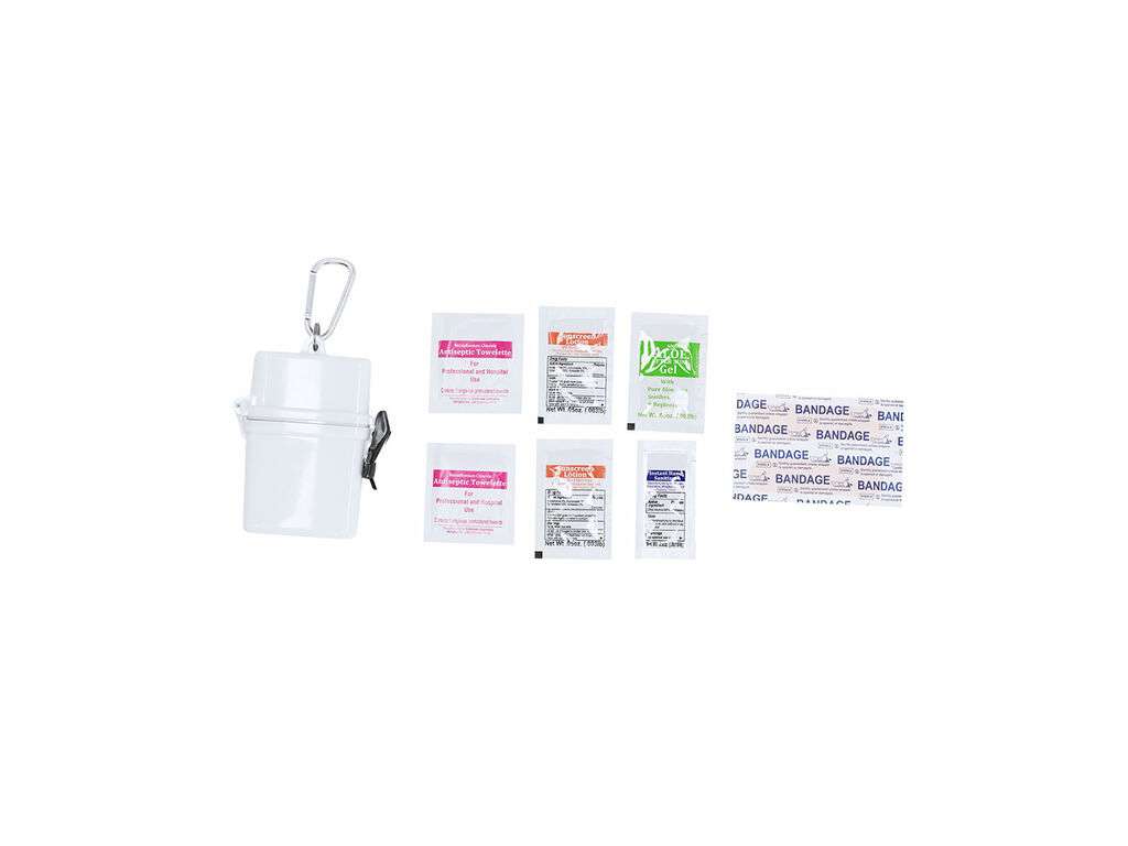 Kit de excursión completo con 8 accesorios en estuche resistente