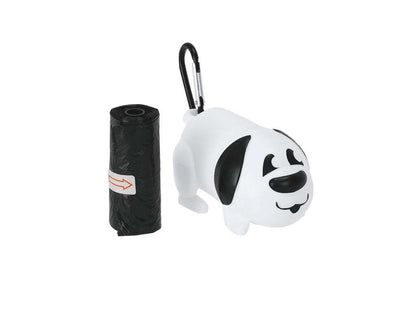 Dispensador de Bolsas para Mascotas con Mosquetón y 15 Bolsas