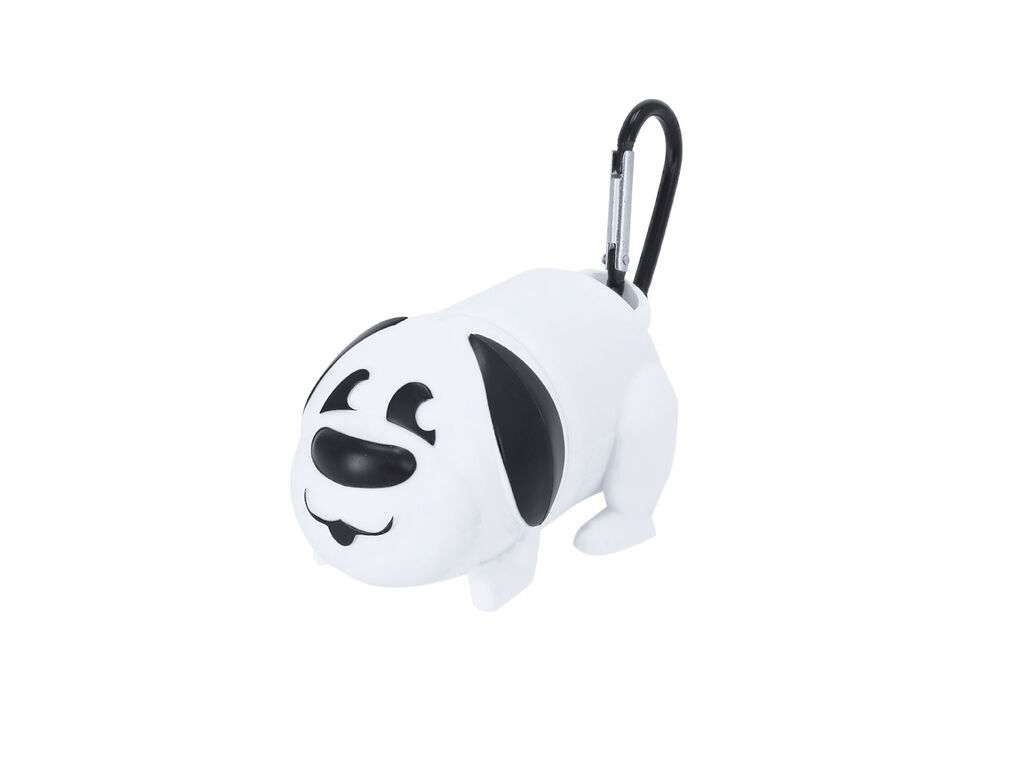 Dispensador de Bolsas para Mascotas con Mosquetón y 15 Bolsas