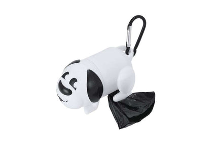 Dispensador de Bolsas para Mascotas con Mosquetón y 15 Bolsas