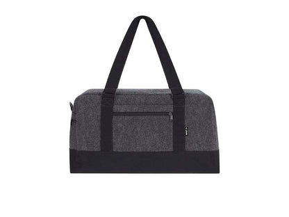 Bolso de fieltro RPET Yusof con cierre y asa bandolera ajustable