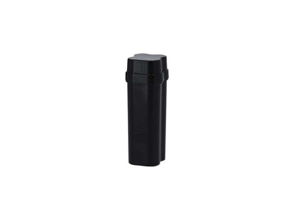 Estuche compacto para tabaco con capacidad para dos cigarros y mechero