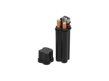 Estuche de tabaco Boromir compacto para 2 cigarros y mechero