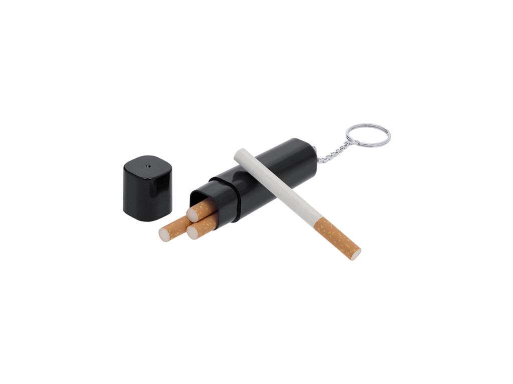 Llavero Estuche Compacto para Tabaco con Capacidad para 4 Cigarros