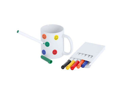 Set de 6 Rotuladores para Cerámica - Colores Variados y Personalización Fácil