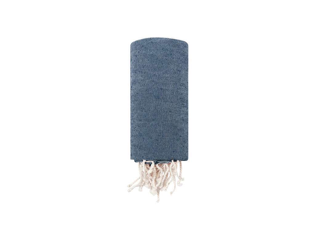 Pareo toalla sostenible de algodón reciclado y RPET 180g/m²