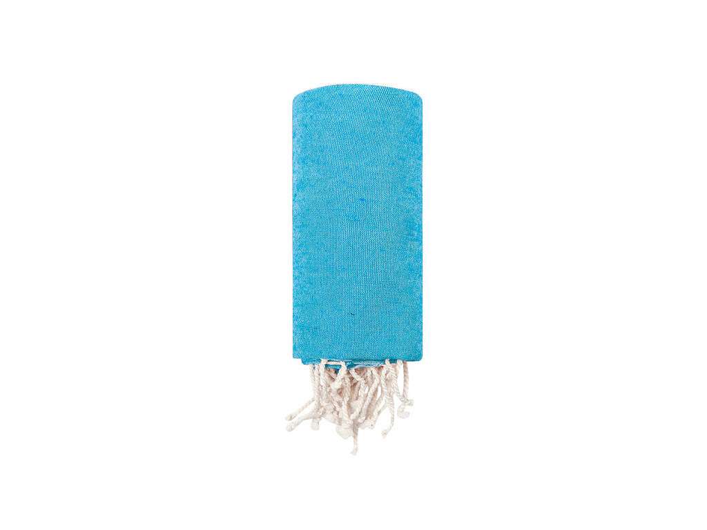 Pareo toalla sostenible de algodón reciclado y RPET 180g/m²