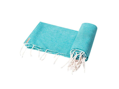 Pareo toalla sostenible de algodón reciclado y RPET 180g/m²