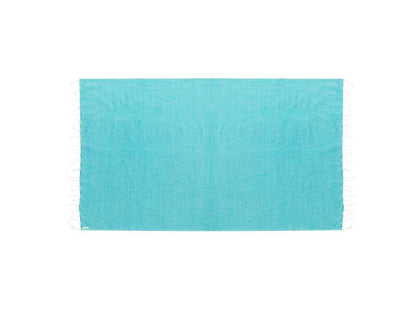 Pareo toalla sostenible de algodón reciclado y RPET 180g/m²