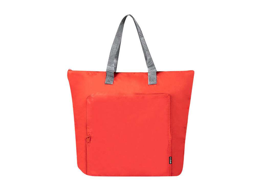 Bolsa nevera isotérmica RPET 190T con asas reforzadas y cremallera