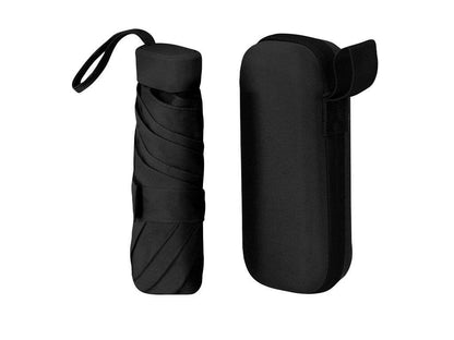 Paraguas plegable Ottis 90 cm con sistema antiviento y funda rígida