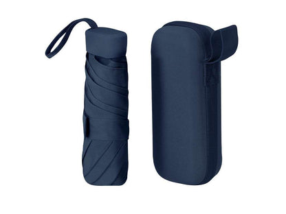 Paraguas plegable Ottis 90 cm con sistema antiviento y funda rígida