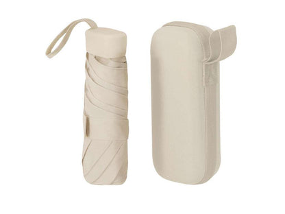 Paraguas plegable Ottis 90 cm con sistema antiviento y funda rígida