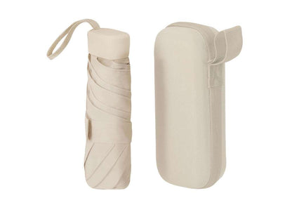 Paraguas plegable Ottis 90 cm con sistema antiviento y funda rígida