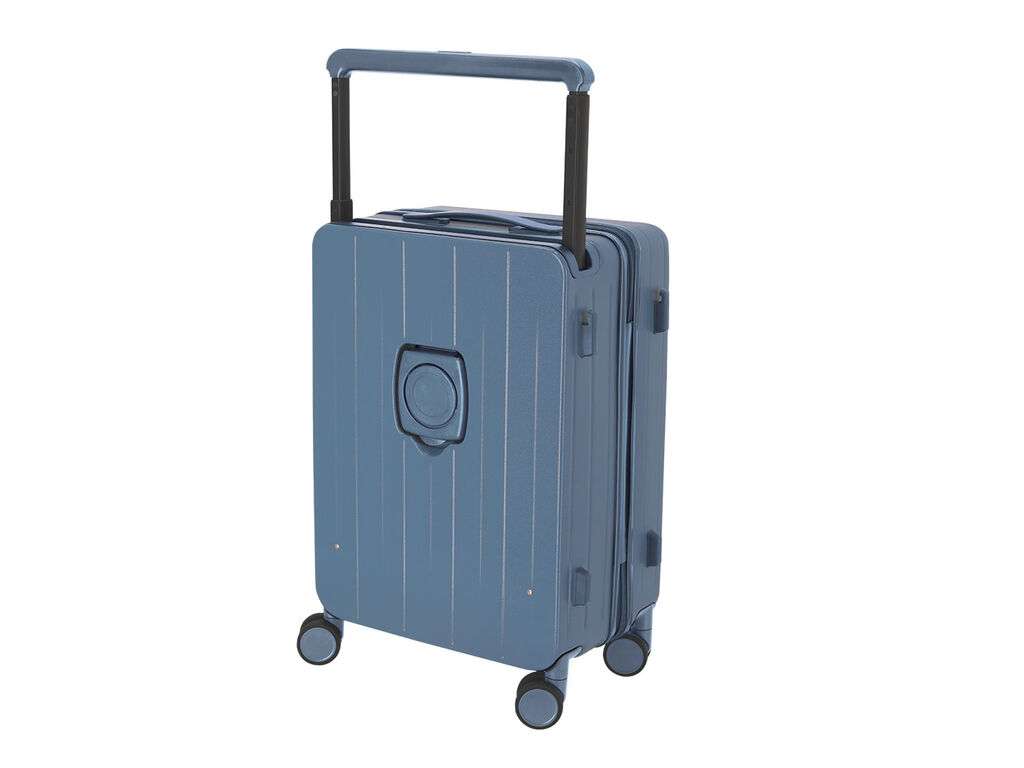 Trolley rígido ABS Corbin con 4 ruedas giratorias y soporte tablet