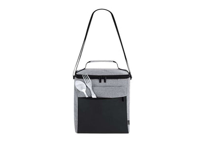 Nevera isotérmica RPET 8L con bandolera ajustable y bolsillo frontal