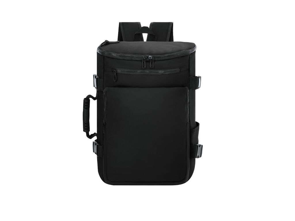 Mochila portadocumentos urbana de PU con triple uso y acolchado