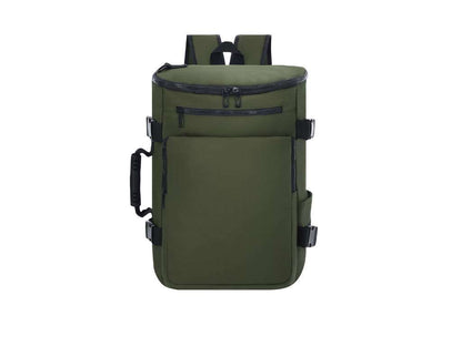 Mochila portadocumentos urbana de PU con triple uso y acolchado