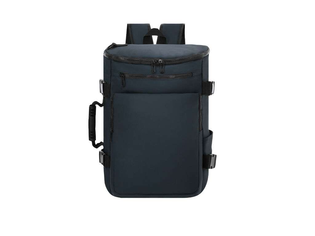 Mochila portadocumentos urbana de PU con triple uso y acolchado