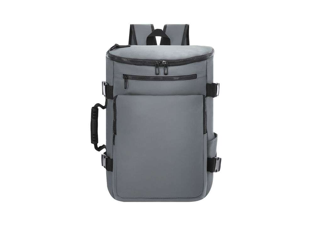 Mochila portadocumentos urbana de PU con triple uso y acolchado