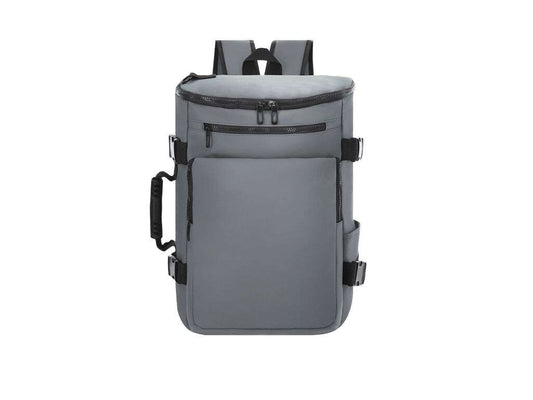 Mochila portadocumentos urbana de PU con triple uso y acolchado