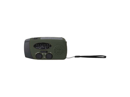 Radio Multifunción de Emergencia con Linterna LED y Carga Solar