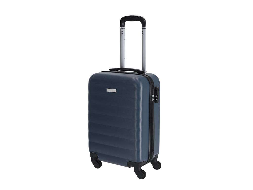 Trolley Luril 4 Ruedas ABS Rígido con Seguridad y Compartimentos