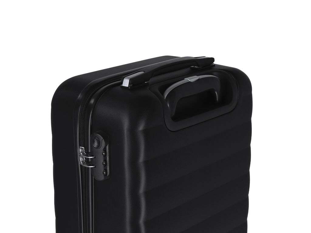 Trolley Luril 4 Ruedas ABS Rígido con Seguridad y Compartimentos