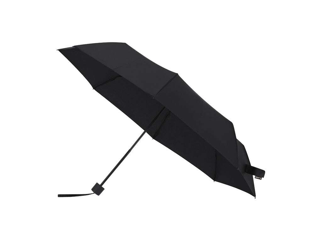 Set Paraguas y Bolsa RPET Plegable Antiviento 100cm