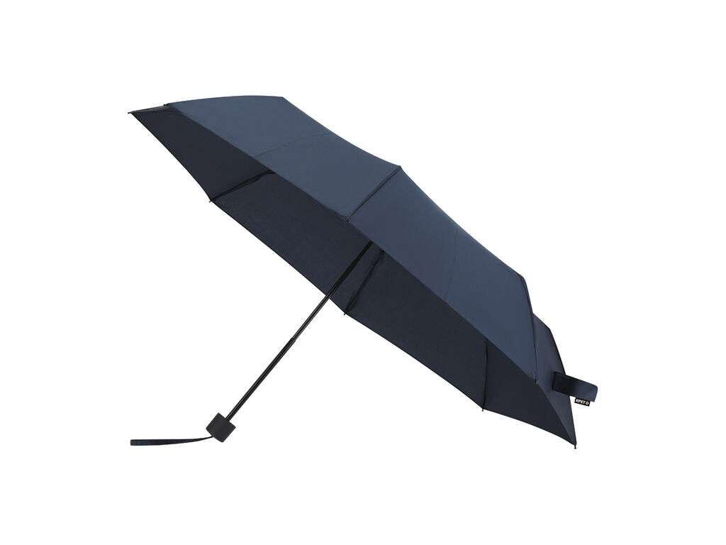 Set Paraguas y Bolsa RPET Plegable Antiviento 100cm