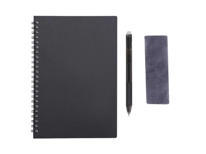 Libreta y Bolígrafo Borrable Gratox con Paño Limpiador y 18 Páginas