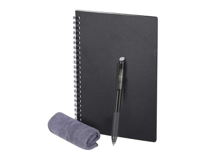 Libreta y Bolígrafo Borrable Gratox con Paño Limpiador y 18 Páginas