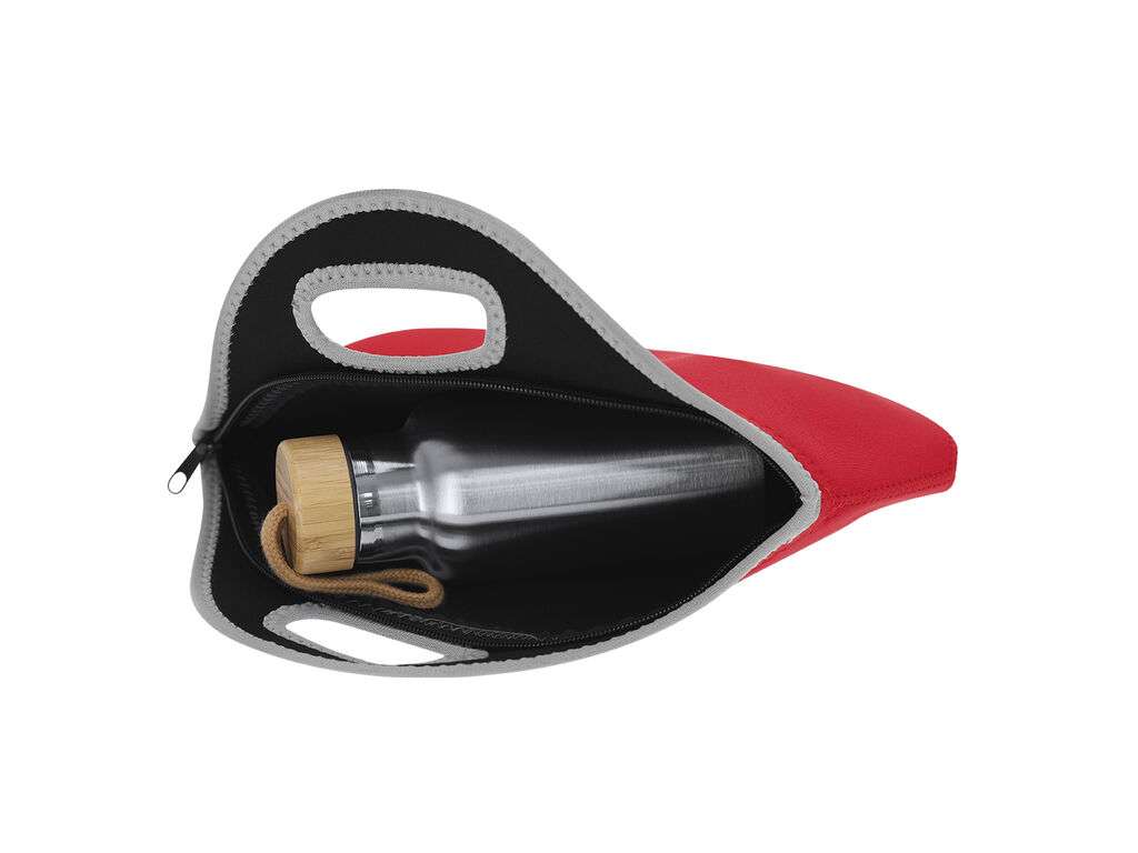 Bolsa nevera de neopreno con cierre y asas, 5L, compacta y práctica