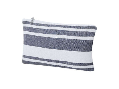 Set bolsa, neceser y pareo de algodón con diseño de rayas