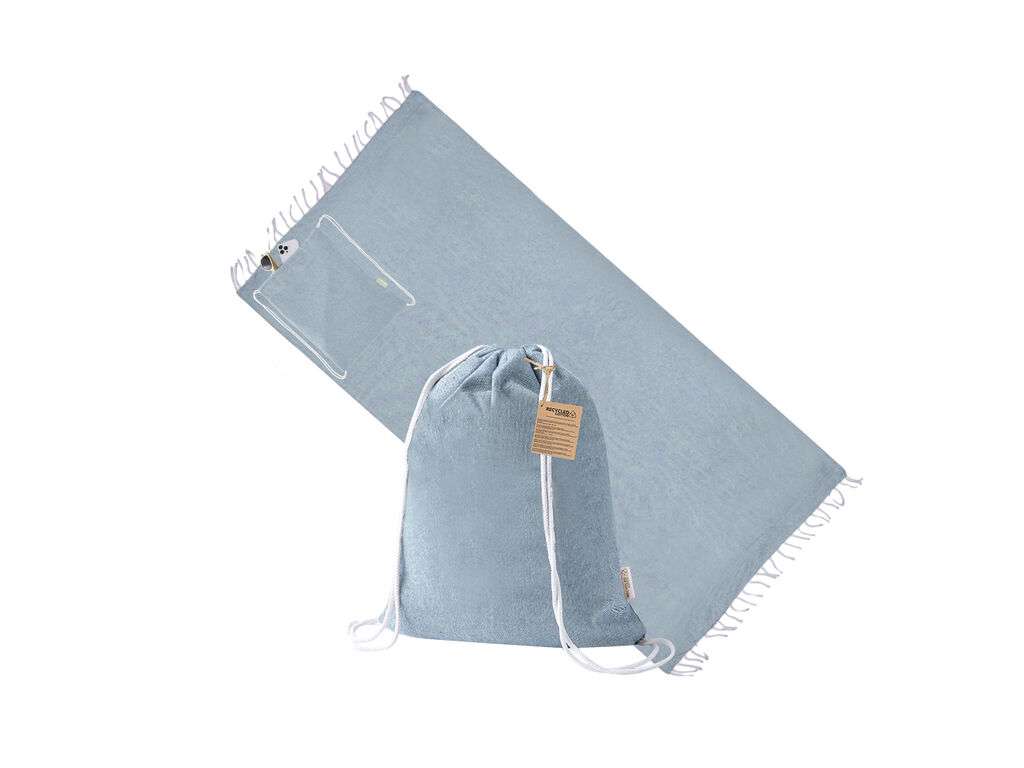 Mochila Pareo de Algodón Reciclado 180x90 cm - Ligera y Práctica